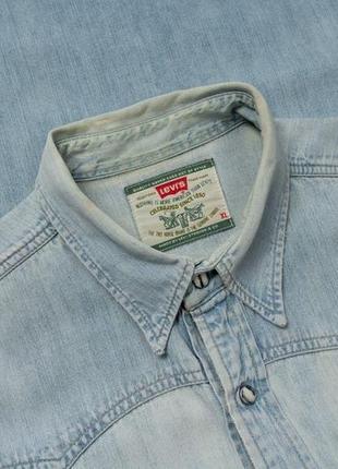 Levis vintage denim shirt мужская рубашка