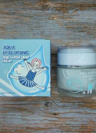 Крем для лица elizavecca face care aqua hyaluronic acid water drop cream1 фото