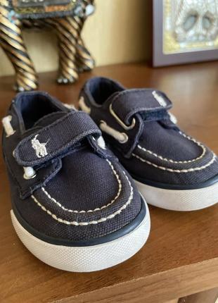 Мокасины, слипоны polo ralph lauren