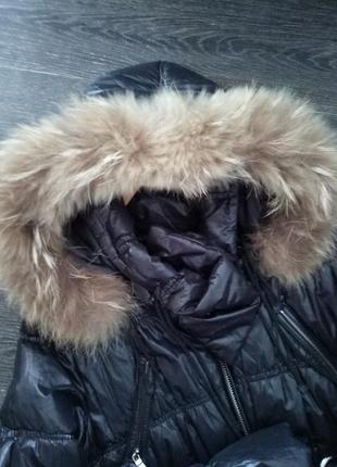 Теплая дутая стеганая куртка размер с4 фото