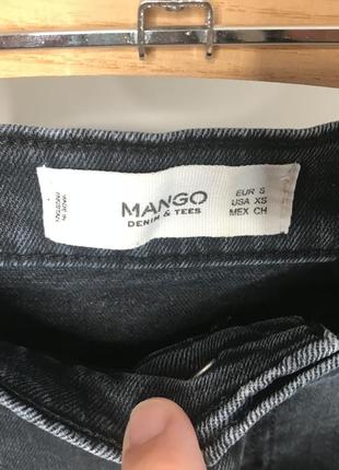 Джинсовая мини юбка юбка mango5 фото