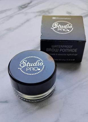 Помадка для брів bh cosmetics studio pro brow рomade у відтінку brunette