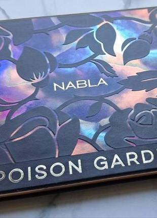 Палетка теней для глаз nabla poison garden