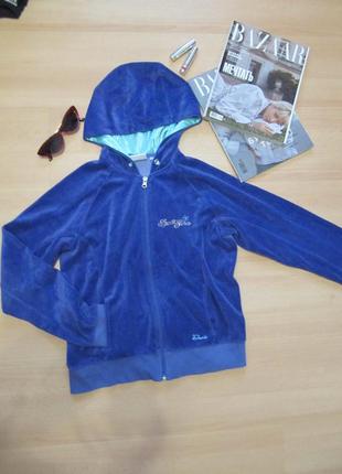 Велюрова олімпійка для дівчинки