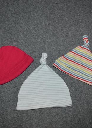 Шапочки для малышей все по 33грн