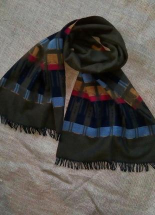 Злегка пухнастий теплий великий шарф, палантин