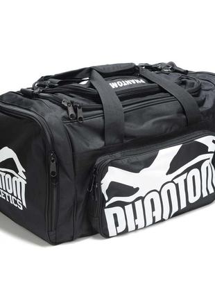 Спортивна сумка phantom gym bag team tactic black (80л.) (пляшка в подарунок)1 фото