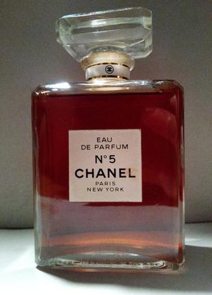 Chanel n 5 100 мл едп кришталевий флакон сплеш вінтаж