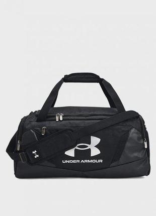 Сумка ua undeniable 5.0 duffle sm чорний уні 55х25,5х27 см (1369222-001)