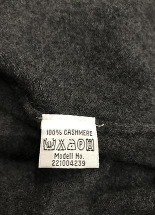 Кашемировый свитер пуловер бренда in linea. 100% кашемир, размер l, евро 44.3 фото