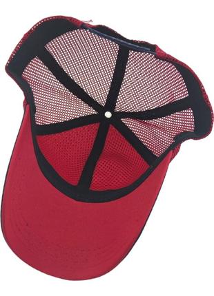Бейсболка детская кепка 54 по 58 размер хлопкова сетка5 фото