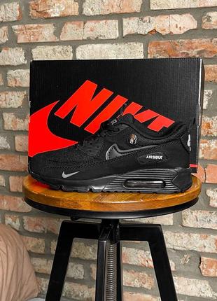 Мужские кроссовки nike air max 90 black