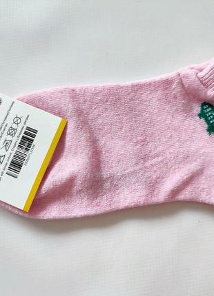 Носки розовые брендовые лакоста4 фото