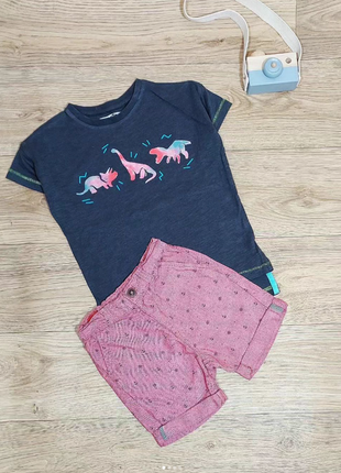 Набор для мальчика: футболка + шорты на 2-3 года, состояние идеальное