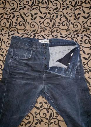 Крутые джинсы, тёмно серые3 фото