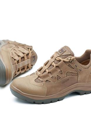 Взуття для військових літо,літнє кросівки койот шкіряні,шкіра+сітка чоловічі/жіночі 20236 фото