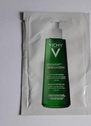 Vichy normaderm phytosolution gel purifiant intense peaux grasses гель для лица.