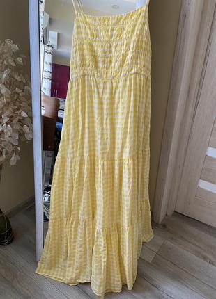 Чудова літня бавовняна сукня/сарафан h&m 38/m🌸
