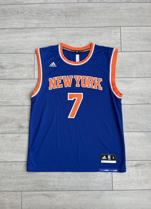Баскетбольная майка new york carmelo anthony adidas jersey оригинал