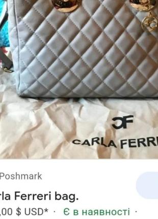 Кожаная сумка италия, стеганая сумка тоут, сумка на плечо, трендовая сумка, брендовая сумка carla ferreri8 фото
