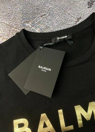 🩷є наложка 🩷жіноча  футболка  "balmain"🩷lux якість4 фото