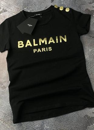 🩷є наложка 🩷жіноча  футболка  "balmain"🩷lux якість1 фото