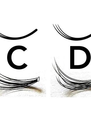 Nesura eyelash classic 40d, 0,07, изгиб c, 16 мм, 60 пучков ресницы пучки несура классик 40д