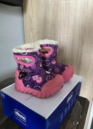 Сапоги bogs b-moc bullseye purple