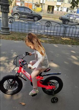 Велосипед детский магниевый corso mg-16086 14"1 фото