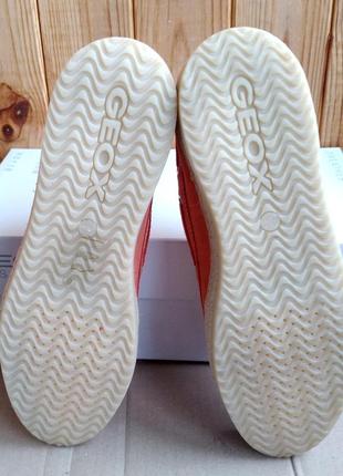 Супер стильные новые туфли дышащие замшевые мокасины топсайдеры geox в коробке5 фото