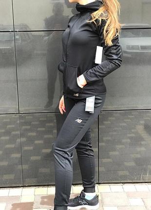 Спортивный костюм new balance  accelerate tech poly fleece full zip tracksuit оригинал