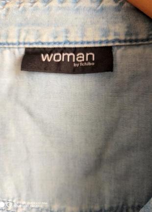 Женская джинсовая рубашка tcm p.48-504 фото