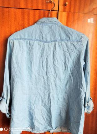 Женская джинсовая рубашка tcm p.48-503 фото