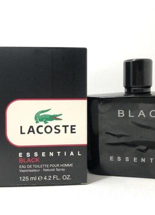 Мужская туалетная вода essential black  125 ml