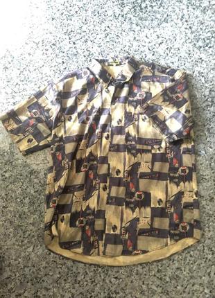 Шелковая рубашка t.corner