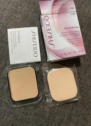 Выравнивающая тональная пудра perfect smoothing compact foundation spf15 сменный блок № i40