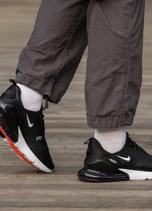 Кросівки nike air max black\white2 фото