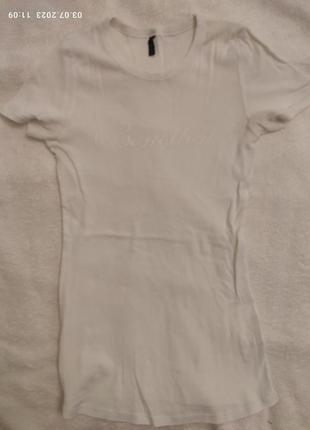 Benetton,футболка,xs,s,хлопок,тянется,155 160.