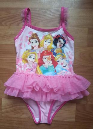 Красивый купальник disney princess р. 98