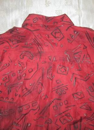 Итальянская шелковая рубашка carletti винтажная блуза 100% шелк3 фото