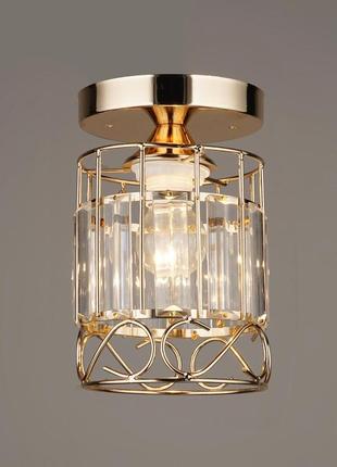 Люстра стельова на 1 лампу sirius 193891/1g.sv