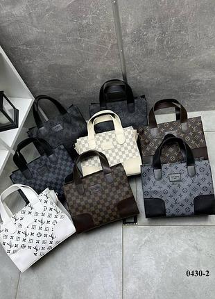 Стильна жіноча вмістка сумка 0430-2