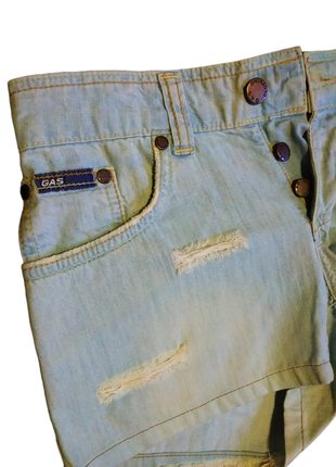 Шорти рвані дірки джинс джинсові2 фото