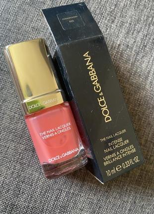 Лак для ногтей dolce gabbana the intense nail lacquer № 830.