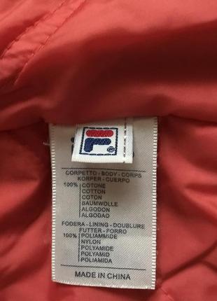 Парку демісезонна стильна модна оригинал fila розмір xs3 фото