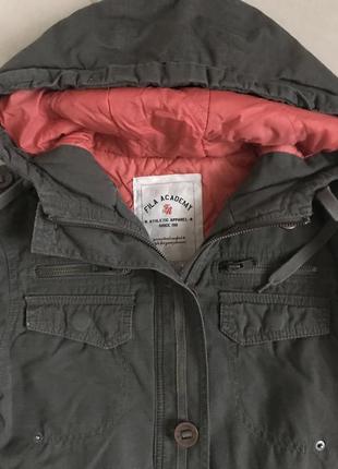 Парку демісезонна стильна модна оригинал fila розмір xs8 фото