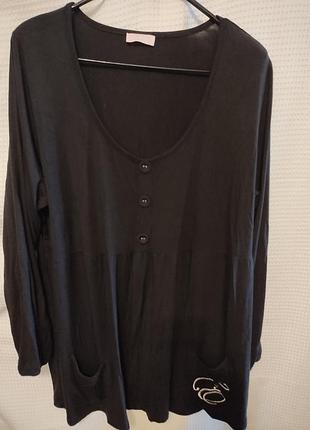 Блузка/туніка р. 56-58 укр трикотаж германія