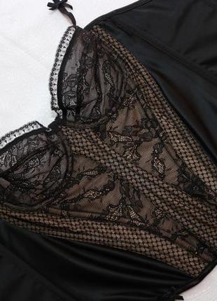 80в - 36в роскошный корсет с подтяжками для чулок от люксового бренда valisere