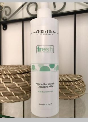 Скидка christina fresh aroma theraputic cleansing milk oily skin молочко для жирной кожи