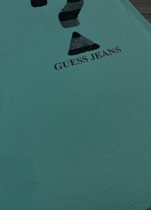 Оригінальна майка guess з логотипом2 фото